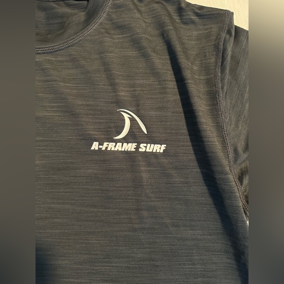 A-Frame Surf Shirt/ Rashguard, Size 14 - Picture 3 of 5